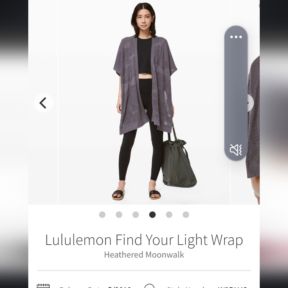 Lululemon Find Your Light Wrap